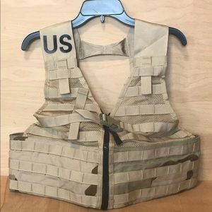 Army Molle Desert Load Carrying Vest